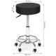 MODERNHOME Rotirajuća stolica, kozmetička i medicinska, podesiva, crna - - EP2671086