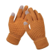 Rukavice za touch screen BRAIDED kamel - 607017