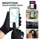 Rukavice za touch screen Forest crne L - 211181