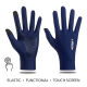 Rukavice za touch screen Sport Zero plave - 210753