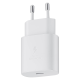 Samsung kućni punjač PD 3A 25W Type C bez kabla beli BULK (EP-TA800NWE) - 211162