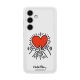 SAMSUNG Maska FlipSuit leđa za S24, bela - 1301284