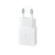 Samsung kucni punjac 15W Type C bez kabla beli BULK (EP-T1510-NWE) - 221156