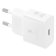 Samsung kućni punjač (USB Type-C) 3A 25W - Beli (EP-T2510-NWE) - 217048