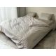 VIKTORIJA Posteljina Saten GLAT Siva boja 200x220cm - VLK000467-satensiva
