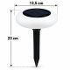 Solarna baštenska LED lampa 23 cm – Dekorativna spoljašnja rasveta - EP3173645