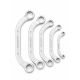 TOPFINE Set C okastih ključeva 5 kom. CrV 8–22 mm - EP3173639