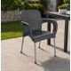 Stolica Paris PVC sa metalnim nogarima - EP3170450