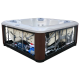 Nero Hidromasažna kada Comfort Relax 2000x1600x880mm (3 osobe) - 0015153