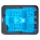 Nero Hidromasažna kada Comfort Relax 2000x1600x880mm (3 osobe) - 0015153