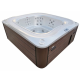 Nero Hidromasažna kada Infinity Flow 2500x2300x990mm (6-8 osoba) - 0015156