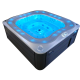 Nero Hidromasažna kada Infinity Flow 2500x2300x990mm (6-8 osoba) - 0015156