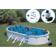 GRE Montažni ovalni bazen set 7,3 x 3,75 x 1,32m - EP2889842
