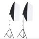 Softbox LED set 50 × 70 cm sa stalkom 2,1 m - EP3210018