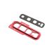 Staklo kamere za Samsung G973 Galaxy S10 + frame Red - EP3044341