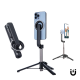 Selfie stick + mini tripod/stabilizator magnetic - 216085-1