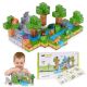 ECO TOYS Set magnetnih kocki za decu – 142 dela, kocke i dinosaurisi - EP2752006
