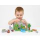 ECO TOYS Set magnetnih kocki za decu – 142 dela, kocke i dinosaurisi - EP2752006