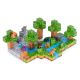 ECO TOYS Set magnetnih kocki za decu – 142 dela, kocke i dinosaurisi - EP2752006