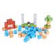 ECO TOYS Set magnetnih kocki za decu – 87 delova - EP2752012