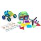 ECO TOYS Set magnetnih kocki za decu – kuća i auto, 48 delova - EP2752018