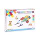 ECO TOYS Set magnetnih kocki za decu – kuća i auto, 48 delova - EP2752018