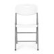 MODERNHOME Set od 2 sklopivih stolica white - HT002