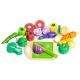 ECO TOYS Drveni set za seckanje Povrće, 20 delova - TL87113