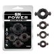 Set od 4 prstna Rudder Cock Rings - CN-370332163
