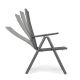 MULTIGARDEN Set sklopivih baštenskih stolica 4/1, siva - WR1652-4 GRAY