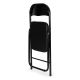 MODERNHOME Set od 6 sklopivih stolica black eco-leather - PJJBS0024-06