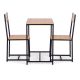 MODERNHOME Set za trpezariju 2 stolice + sto - CZCY805077TO