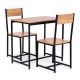 MODERNHOME Set za trpezariju 2 stolice + sto - CZCY805077TO