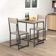 MODERNHOME Set za trpezariju 2 stolice + sto - CZCY805077TO