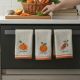 Set 6 kuhinjskih krpa Wafle, orange - VLK000109- orange 1