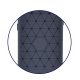Maska za Samsung A8 Plus/ A730 (2018) Sherd TPU plava - 022311