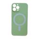 Silikonska maska Color Magsafe za iPhone 15 Pro Max, maslinasta - 1850056