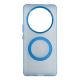 Silikonska futrola Magsafe FLURO COLOR za Honor Magic 8 Lite, plava - EP2829396