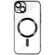 Silikonska futrola MagSafe za iPhone 15 +, crna - 1810031