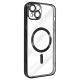 Silikonska futrola MagSafe za iPhone 15 +, crna - 1810031