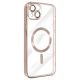 Silikonska futrola MagSafe za iPhone 15 +, lila - 1810028