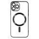 Silikonska futrola MagSafe za iPhone 15 Pro Max, crna - 1810021