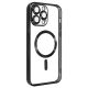 Silikonska futrola MagSafe za iPhone 15 Pro Max, crna - 1810021