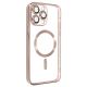 Silikonska futrola MagSafe za iPhone 15 Pro Max, roza - 1810023