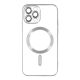 Silikonska Maska Magsafe za Iphone 16 Pro Max, srebrna - 1810252