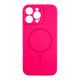 Silikonska maska Magsafe Lux za iPhone 15 Pro, roze - 1810329