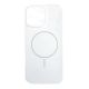 Silikonska maska Magsafe Lux za iPhone 16 Pro Max, bela - 1810355