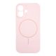 Silikonska maska Magsafe Lux za iPhone 16, puder roze - 1810314