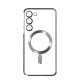 Maska Magsafe Samsung S23FE, srebrna - 1810073