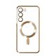Silikonska maska Magsafe za SAMSUNG S25 Edge, zlatna - EP2664718